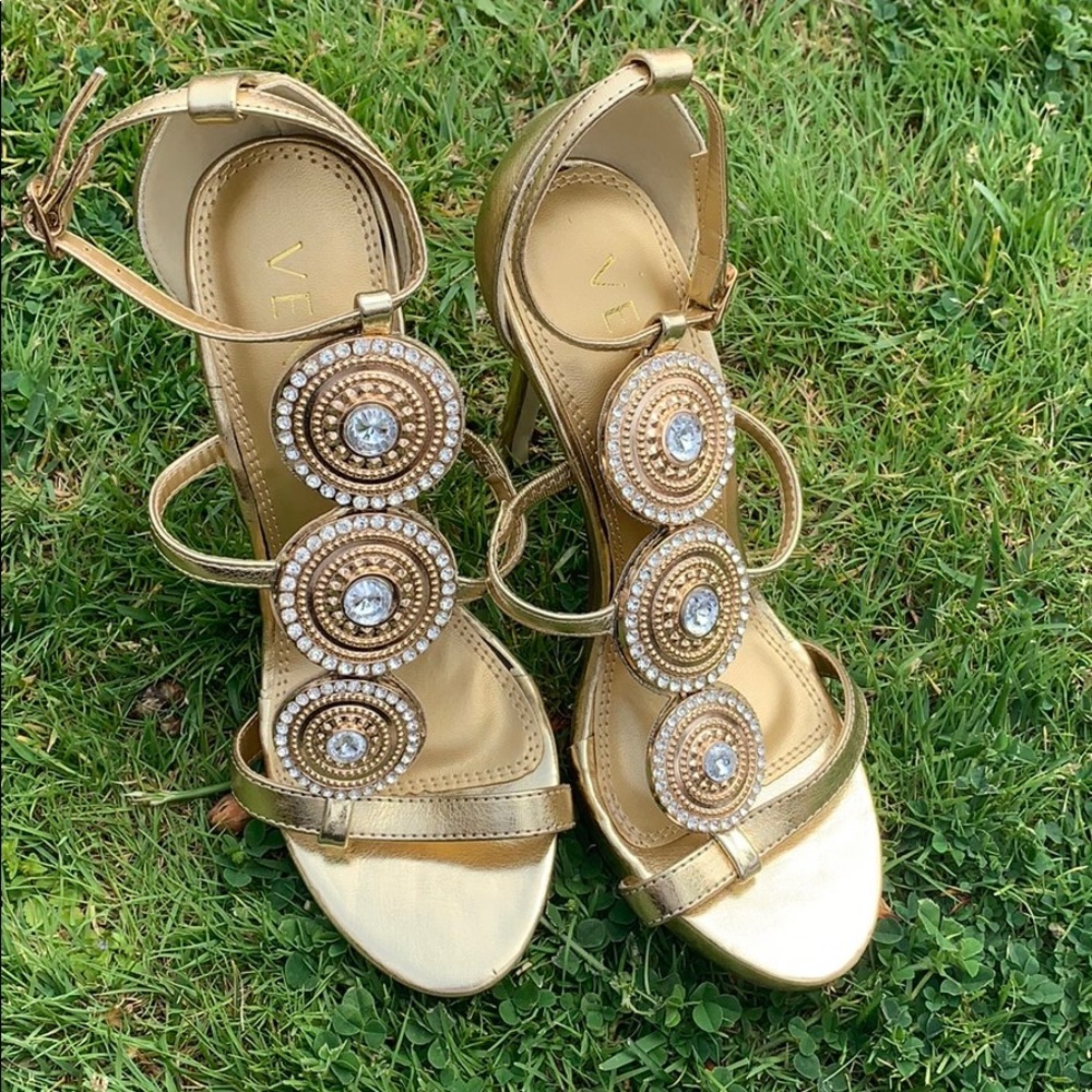 Gold VENUS Heels